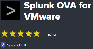 Splunk OVA for VMware