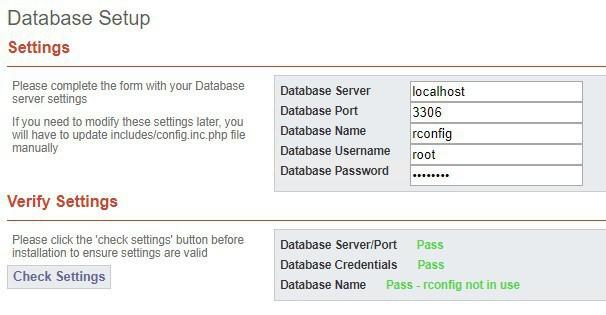 Create database to manage your Cisco switches