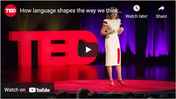 How languages shape the way we think