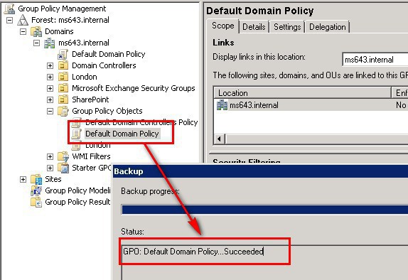 Microsoft Default Domain Policy