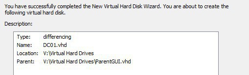 VHD files related to Hyper-V