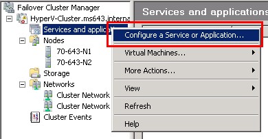 Failover Cluster Manager