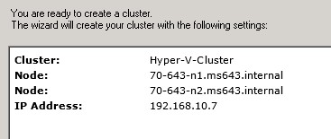 Cluster name