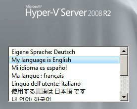 Microsoft Hyper-V Server 2008 R2