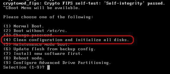 Clean configuration and initialize all disks to start the NetApp simulator 9.6 Installation and Configuration Clean configuration and initialize all disks to start the NetApp simulator 9.6 Installation and Configuration