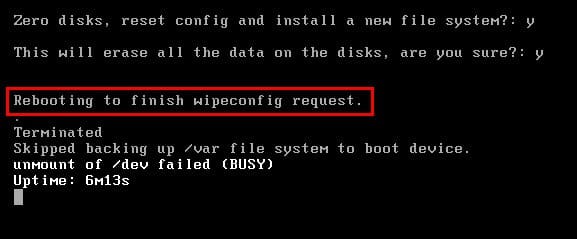 Rebooting to finish the NetApp simulator 9.6 Installation and Configuration Rebooting to finish the NetApp simulator 9.6 Installation and Configuration