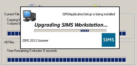 Upgrading SIMS Workstation
