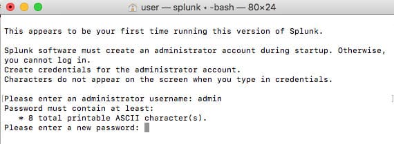 Splunk bash