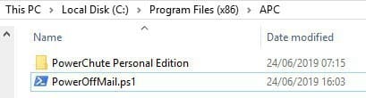 Configure PowerChute Personal Edition to send e-mails
