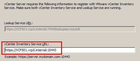 Address for Upgrade VMware vSphere 5.0 to VMware vSphere 5.5