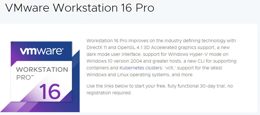 Download VMware Workstation Pro