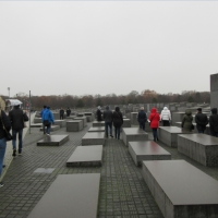 The entrance to the Memorial to the Murdered Jews of Europe