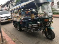 The famous tuk-tuk transportation. It is pronounced "took took" and not "t^k t^k as I first thought