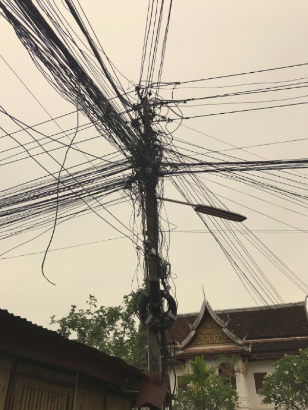 As someboyd working in IT, I got really shock when I saw this for the first time. I thought it was an isolated "wiring event", but nope, it is quite common all over Asia, very dangerous and ugly