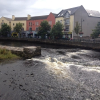 garavogue river, spot on resource of fresh water for the Celtics forefathers of the Irish