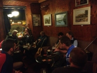 back in Westport, more irish music with another lovely family