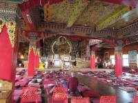 Gompa, the meditation hall