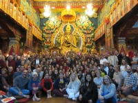 Picture group with Ling Rinpoche