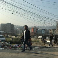 Rubbish everywhere in Kathmandu