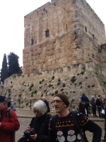 Tower of David and Christmas jumper, but ah! Let me share with you the Mystery of Nativity, Feliz Navidad! Do you know what it means? Nowadays we are not much different from the Roman or other civilizations who always looked for the favour of the Gods, an