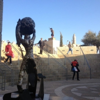 Nearby Jewish Quarter back in Jerusalem
