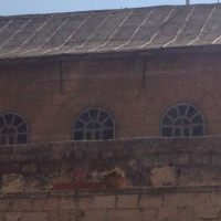 There was a confrontation close to the Church of Nativity a few months ago, see the bullets that the building received just above the windows