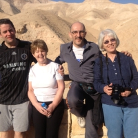 A stop on the road on our way to Masada