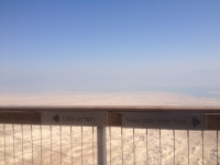 Views of the Dead Sea were amazing