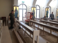 Magdala Chapel still under construction