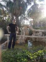 Me at the Mount of Beatitudes