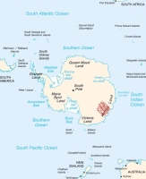 Wilkes Land location in South East Antarctica 