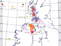 A detailed view of the Igneous Province within the UK territory