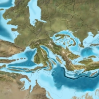 The Mediterranean Sea around 6 Mya