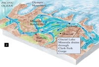 3D view of the flood
