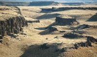 Drumheller near Othello, Washigton, part of the Channeled Scablands