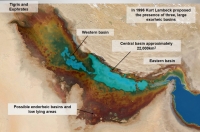 The Persian Gulf prior to the flooding