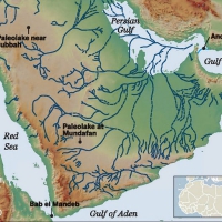 While Europe was locked in ice, the green Arabian Peninsula around 15,000 years ago and beyond, was the perfect place for human civilization to flourish 